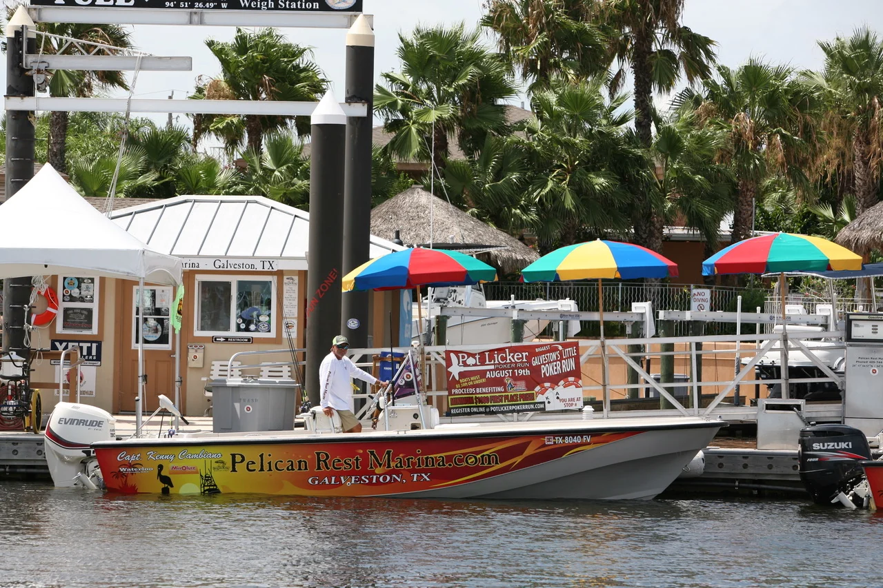 Pelican Rest Marina in Galveston
